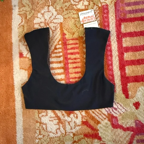 Acacia nara bikini top in black size Medium nwt - Picture 5 of 6